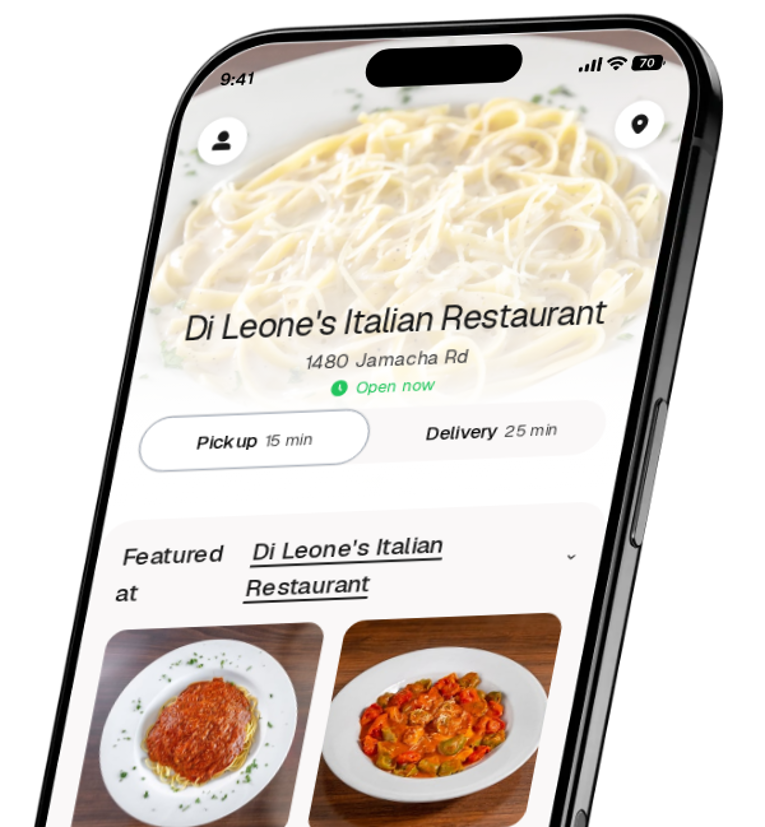 Di Leone's Italian Restaurant app preview