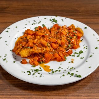 Baked Sea Bass Pomodoro